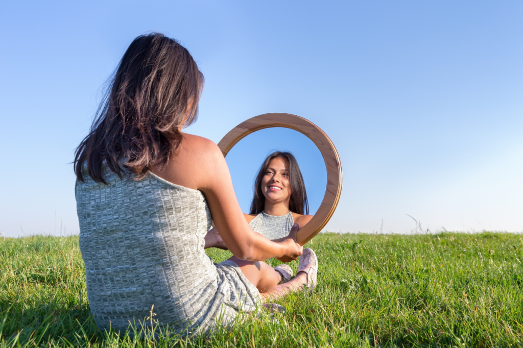 mujer y naturaleza